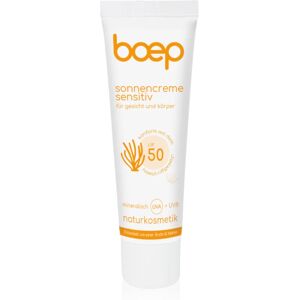 Boep Natural Sun Cream Sensitive sunscreen SPF 50 50 ml