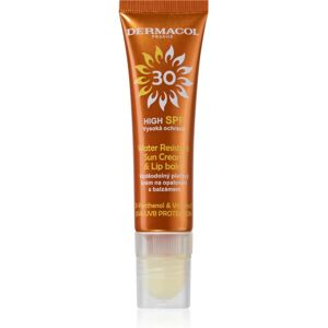 Dermacol Sun Water Resistant water-resistant face sunscreen with lip balm SPF 30 30 ml