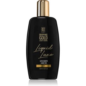 Dripping Gold Luxury Tanning Liquid Luxe self-tanning water for the body Dark 150 ml