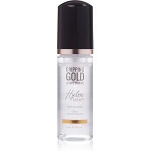 Dripping Gold Luxury Tanning Hydra Whip transparent self-tanning mousse for body and face shade Dark 150 ml