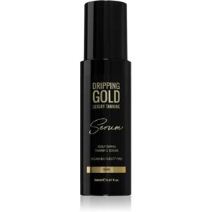 Dripping Gold Luxury Tanning Serum self-tanning product for body and face shade Dark 150 ml