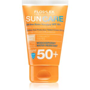 FlosLek Laboratorium Sun Care Derma toning protective cream for oily and combination skin SPF 50+ 50 ml