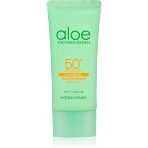 Holika Holika Aloe Soothing Essence waterproof sunscreen SPF 50+ 70 ml