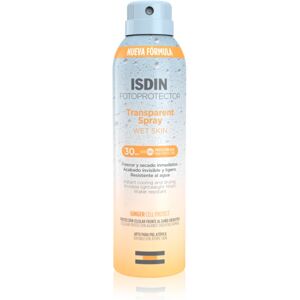 ISDIN Transparent Spray Wet Skin transparent sun spray SPF 30 250 ml