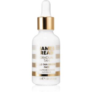 James Read Gradual Tan H2O Tan Drops self-tanning drops for the face shade Light/Medium 30 ml