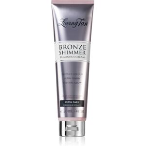 Loving Tan Bronze Shimmer self-tanning cream shade Ultra Dark 120 ml