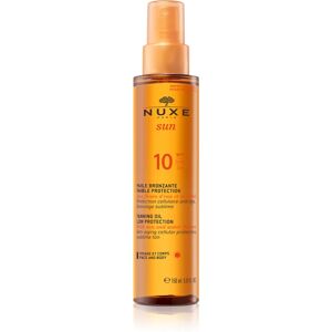 Nuxe Sun sun oil for the face and body SPF 10 150 ml