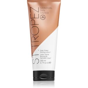 St Tropez Tan Tinted Daily Firming Lotion self-tanning body cream for a gradual tan 200 ml