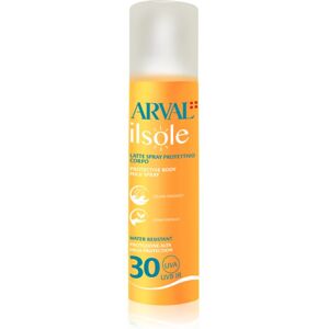 Arval IlSole Protective Body Milk Spray SPF 30 protective sunscreen lotion in a spray 200 ml Arval IlSole Protective Body Milk Spray SPF 30 protective sunscreen lotion in a spray 200 ml