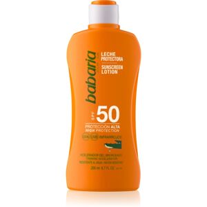 Babaria Sun Protective water-resistant sun milk SPF 50 200 ml Babaria Sun Protective water-resistant sun milk SPF 50 200 ml