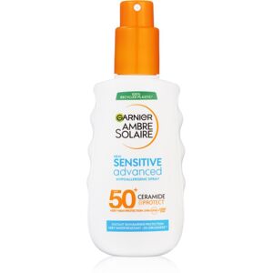 Garnier Ambre Solaire Sensitive Advanced SPF 50+ - Sun Protection Spray Garnier Ambre Solaire Sensitive Advanced SPF 50+ - Sun Protection Spray