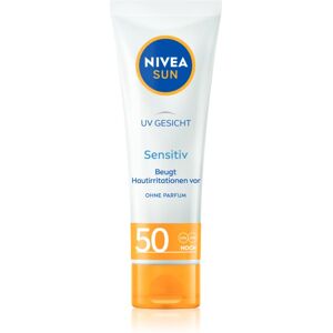 NIVEA SUN Sensitive protective facial cream for sensitive skin SPF 50 50 ml NIVEA SUN Sensitive protective facial cream for sensitive skin SPF 50 50 ml
