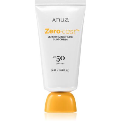 Anua Zero-Cast Moisturizing Finish Sunscreen hydro-protective cream SPF 50 50 ml Anua Zero-Cast Moisturizing Finish Sunscreen hydro-protective cream SPF 50 50 ml