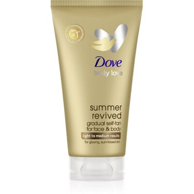 Dove DermaSpa Summer Revived self-tanning milk for face and body shade Fair 75 ml Dove DermaSpa Summer Revived self-tanning milk for face and body shade Fair 75 ml
