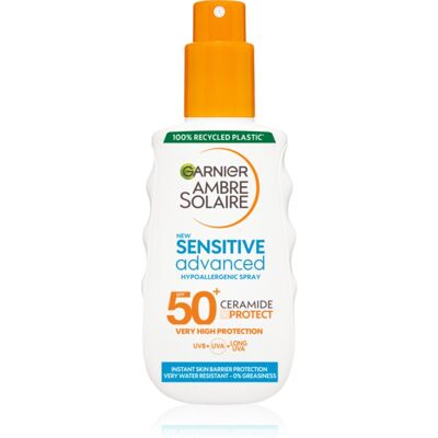 Garnier Ambre Solaire Sensitive SPF50+ Sun Protection Spray - Sun Protection Spray Garnier Ambre Solaire Sensitive SPF50+ Sun Protection Spray - Sun Protection Spray