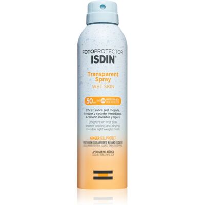 Isdin SPF 50+ Transparent Wet Skin Sunscreen Spray - Body Isdin SPF 50+ Transparent Wet Skin Sunscreen Spray - Body
