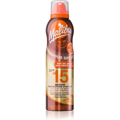 Malibu Continuous Spray Sun Dry Oil 175 ml Malibu Continuous Spray Sun Dry Oil 175 ml