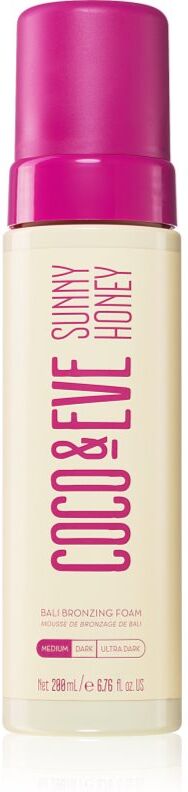Coco & Eve Sunny Honey Bali Bronzing Foam self-tanning mousse Medium 200 ml