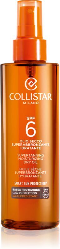 Collistar Special Perfect Tan Supertanning Moisturizing Dry Oil dry sun oil SPF 6 200 ml