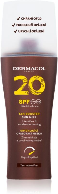 Dermacol Sun Tan Booster protective sun lotion accelerator SPF 20 200 ml