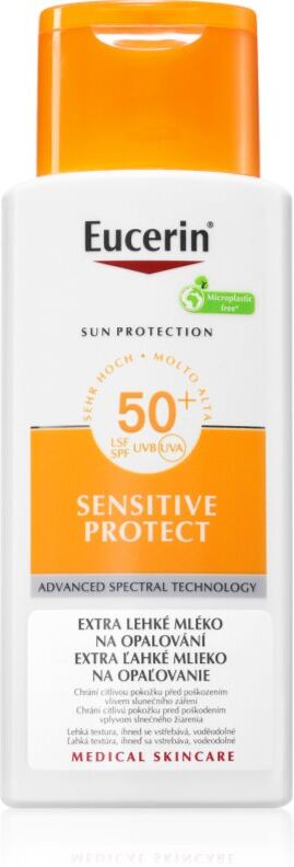 Eucerin Sun Sensitive Protect extra light body sunscreen SPF 50+ 150 ml