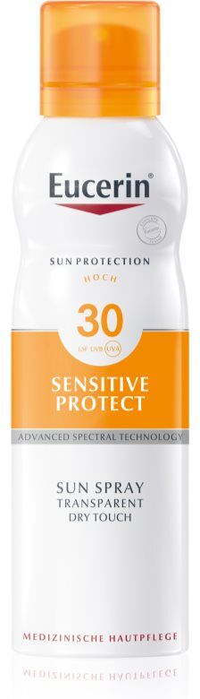 Eucerin Sun Sensitive Protect transparent sunscreen mist SPF 30 200 ml