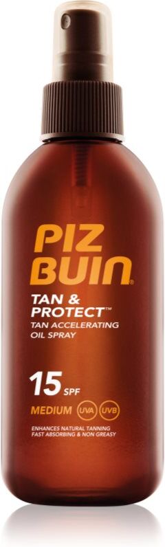 Piz Buin Tan & Protect protective tan accelerating oil SPF 15 150 ml