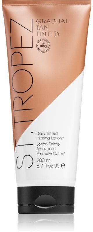 St Tropez Tan Tinted Daily Firming Lotion self-tanning body cream for a gradual tan 200 ml