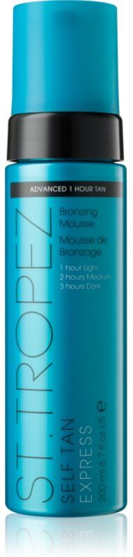 St Tropez Tan Express quick-dry self-tanning mousse for a gradual tan 200 ml