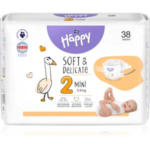 Bella Baby Happy Soft&Delicate Size 2 Mini disposable nappies 3-6 kg 38 pc