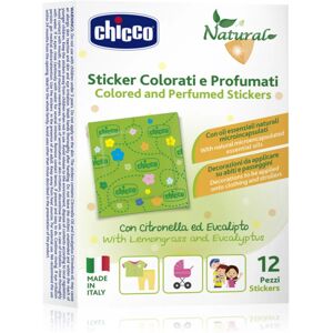 Chicco Natural Colored and Perfumed Stickers anti-insect bite stickers 3 y+ 12 pc