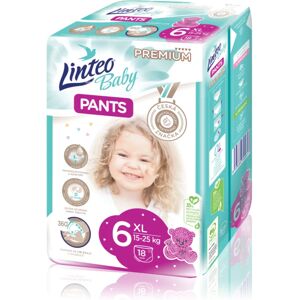 Linteo Baby Pants disposable nappy pants XL Premium 15-25 kg 18 pc