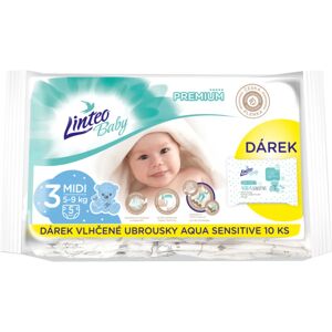 Linteo Baby Premium Midi disposable nappies 5-9kg 5 pc