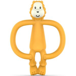 Matchstick Monkey Animal Collection toothbrush with teether Lion 1 pc