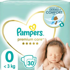 Pampers Premium Care Size 0 disposable nappies < 3kg 30 pc