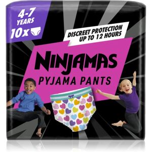 Pampers Ninjamas Pyjama Pants pyjama nappy pants 17-30 kg Hearts 10 pc