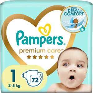 Pampers Premium Care Size 1 disposable nappies 2-5 kg 72 pc