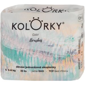 Kolorky Day Brushes disposable organic nappies size S 3-6 Kg 25 pc Kolorky Day Brushes disposable organic nappies size S 3-6 Kg 25 pc