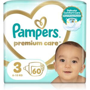 Pampers Premium Care Size 3 disposable nappies 6-10 kg 60 pc Pampers Premium Care Size 3 disposable nappies 6-10 kg 60 pc