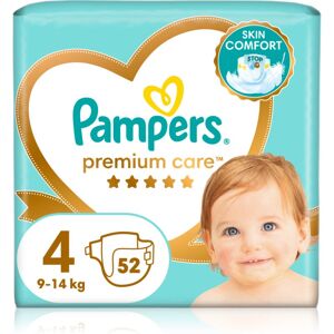 Pampers Premium Care Size 4 disposable nappies 9-14 kg 52 pc Pampers Premium Care Size 4 disposable nappies 9-14 kg 52 pc
