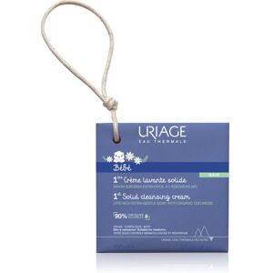 Uriage Bébé 1st Solid Cleansing Cream creamy soap for soft and smooth skin for children from birth 100 g Uriage Bébé 1st Solid Cleansing Cream creamy soap for soft and smooth skin for children from birth 100 g
