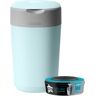 Tommee Tippee Twist & Click Blue nappy bin + refill cassette 1 pc