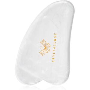 Crystallove Clear Quartz Gua Sha Massage Tool