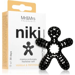 Mr & Mrs Fragrance Niki Vanilla & Patchouli car air freshener refill 1 pc