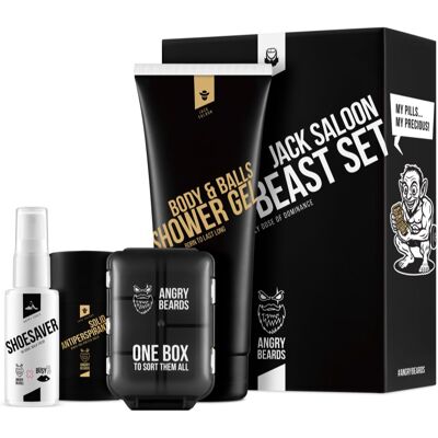 Angry Beards Jack Saloon Active Beast Set set for athletes Angry Beards Jack Saloon Active Beast Set set for athletes
