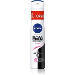 Nivea Black & White Invisible Clear antiperspirant spray W 200 ml