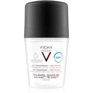 Vichy Homme Deodorant anti white and yellow mark antiperspirant 48h 50 ml