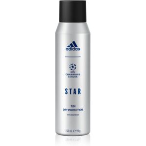 adidas UEFA Champions League Star antiperspirant spray 72h M 150 ml