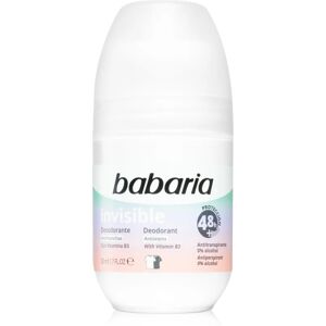 Babaria Deodorant Invisible antiperspirant roll-on to treat white and yellow stains 50 ml