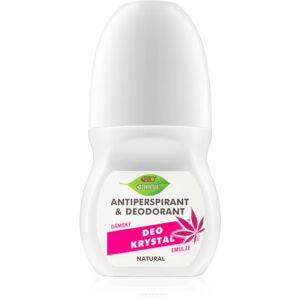 Bione Cosmetics Cannabis antiperspirant roll-on with rose fragrance 80 ml